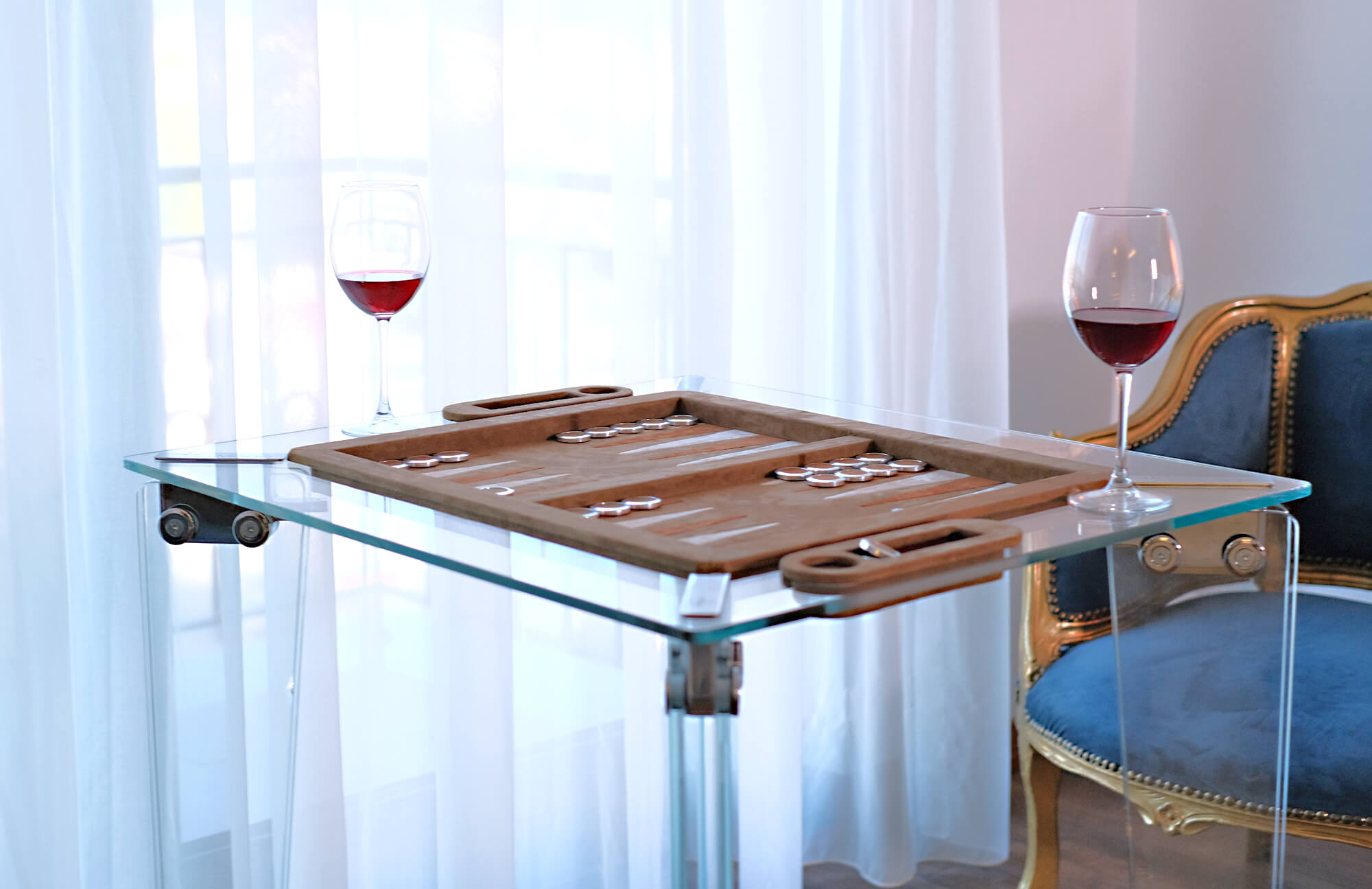 Backgammon set luxury hospitality Turkey — Vertuden