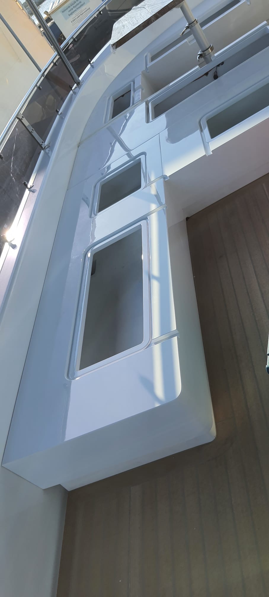 Luxury yacht deck furniture outdoor Turkey — Vertuden