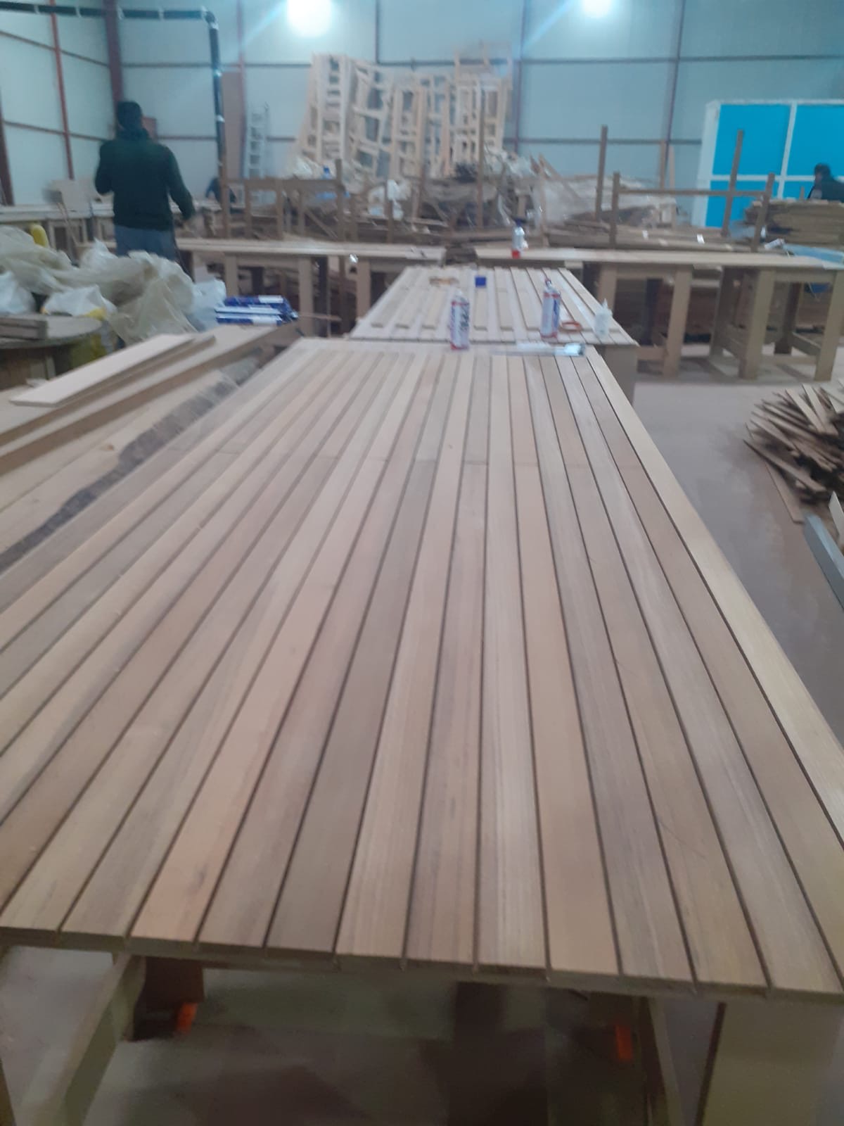 Yacht helm station interior joinery Turkey — Vertuden