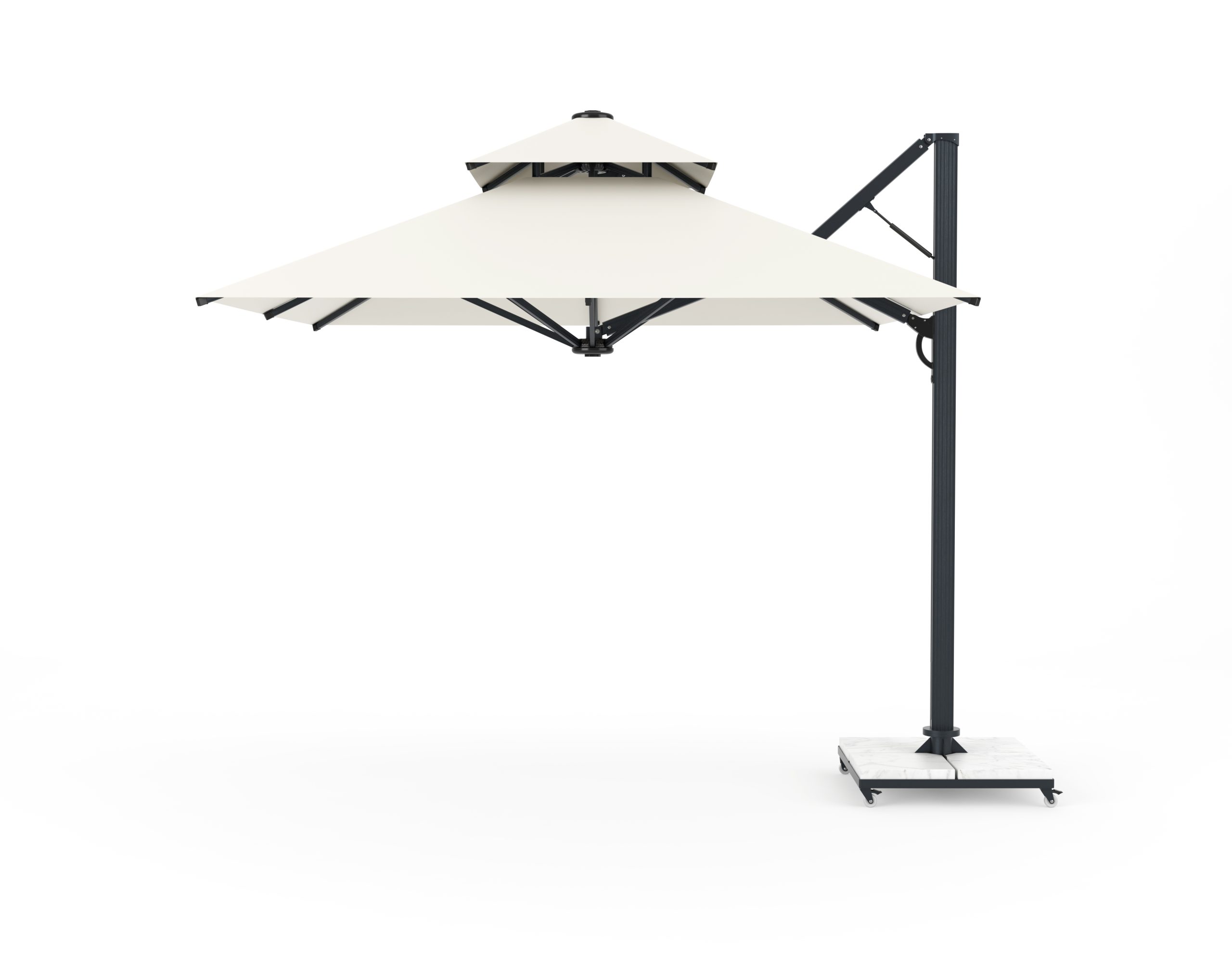 Outdoor cream anthracite frame dining chair Turkey — Vertuden
